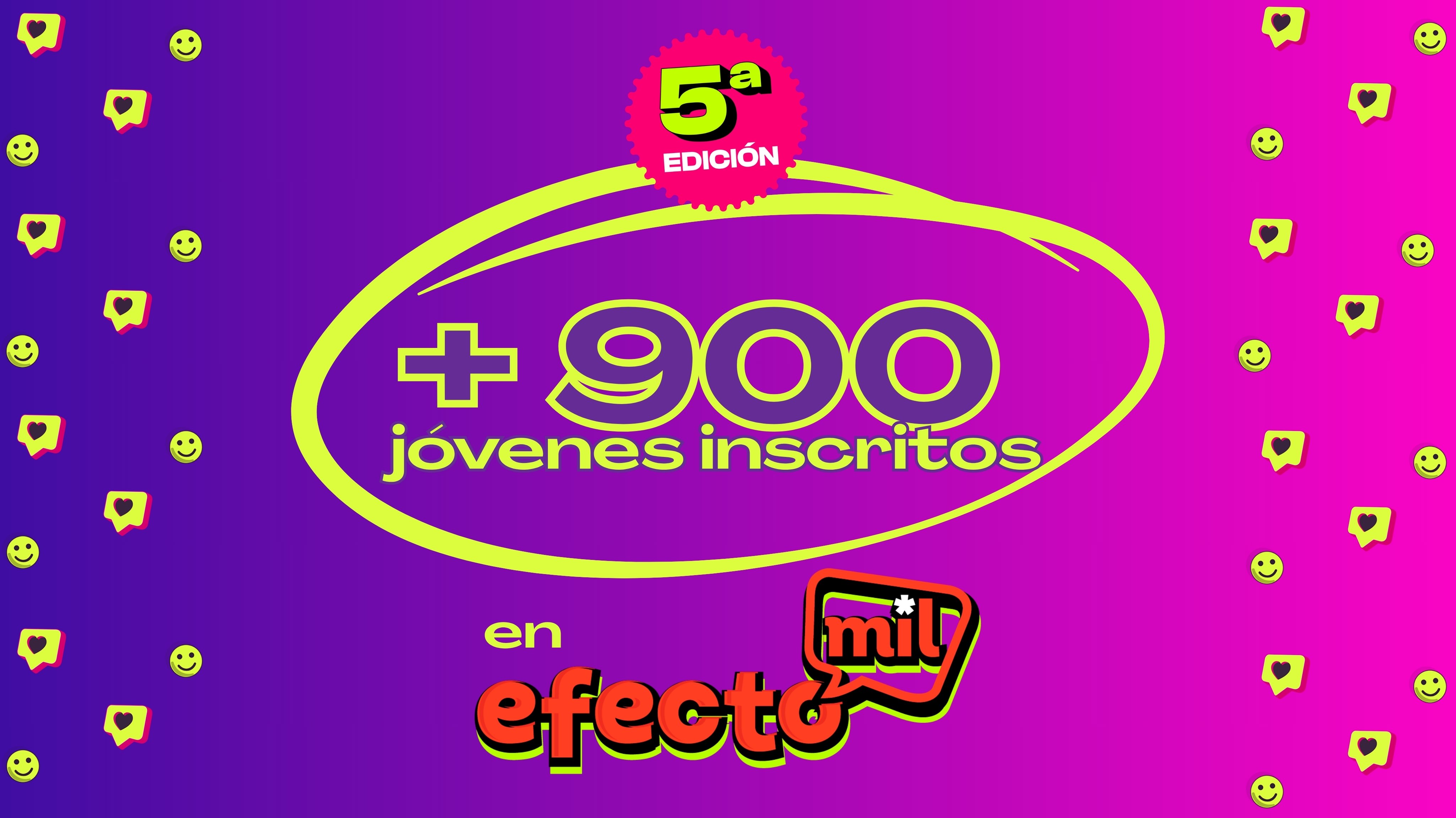 Más de 900 jóvenes se inscriben en la 5ª edición de Efecto MIL para concienciar sobre riesgos digitales